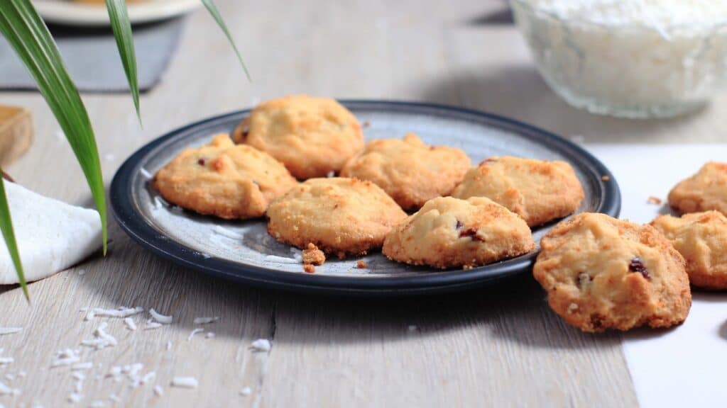 receta de galletas de coco faciles de hacer